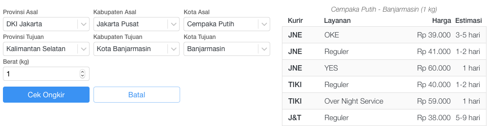 Harga Pos J&T Ke Indonesia / Vanadis Instagram Posts ...